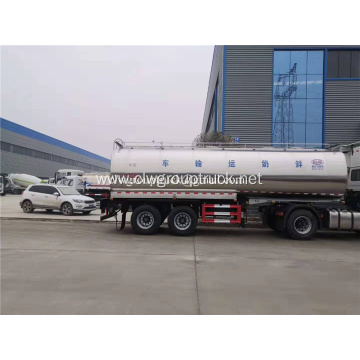 46CBM stainless milk storage tanker